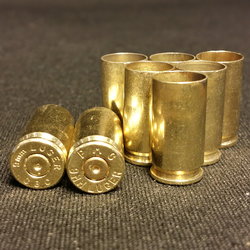 Once Fired Brass 9mm Luger Grade 2 Box of 500 (Bulk Packaged)
