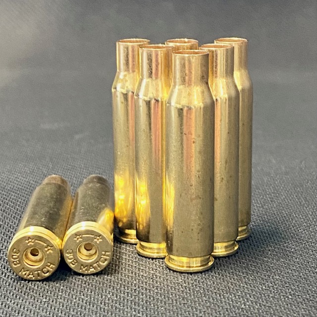 308 WINCHESTER brass cases fully ready to reload,no prepping