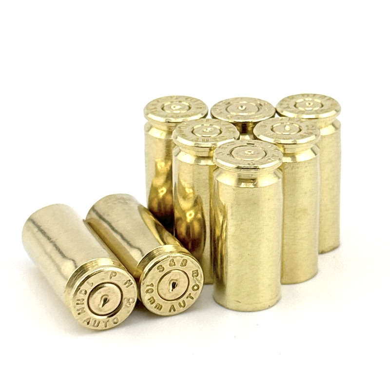 10 MM, LARGE PRIMER POCKETS, FIRED BRASS, BAG OF 100, BR-10-100 - Western  Metal Inc.