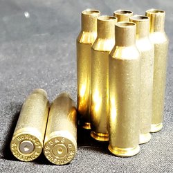 6.5 CREEDMOOR once fired HORNADY Brass 50ct bag - Choice Ammunition