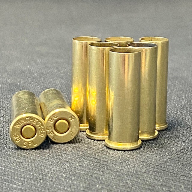 .38 SPECIAL ONCE FIRED PRIMED FROM DIAMOND K BRASS 300CT