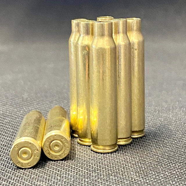 .223/5.56 LAW ENFORCEMENT TRAINING BRASS CERTIFIED ONCE FIRED 500+