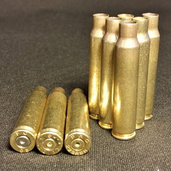 once fired IMI 5.56 nato 223 remington brass for reloading in