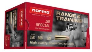 NORMA 38 SPECIAL 158GR FMJ 1000