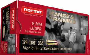 NORMA 9MM 124GR FMJ 1000CT
