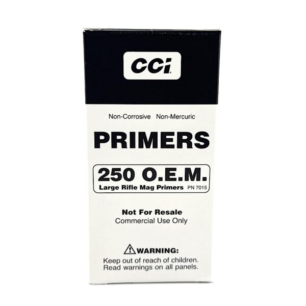 CCI #250 LARGE RIFLE MAG PRIMERS 5000CT