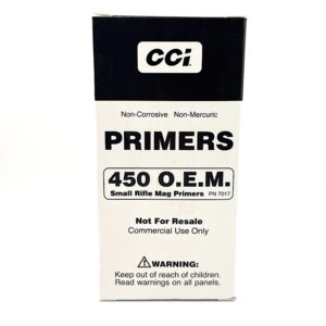 CCI #450 SMALL RIFLE MAG PRIMERS 4000CT