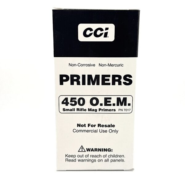 CCI #450 SMALL RIFLE MAG PRIMERS 4000CT