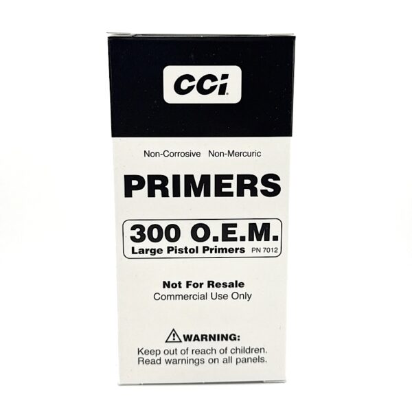 CCI #300 LARGE PISTOL PRIMERS 5000CT